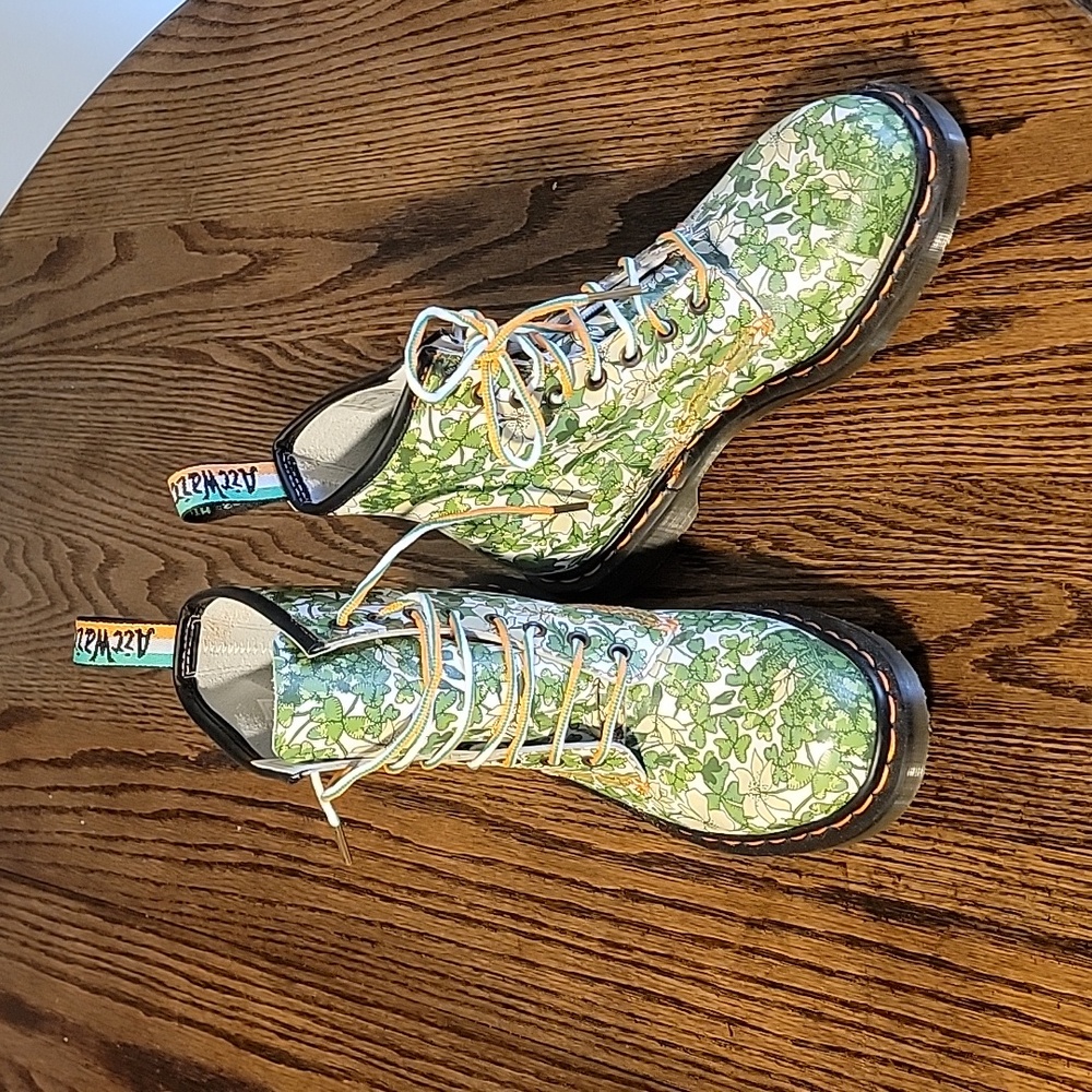 Limited Edition Shamrock Doc Marten Boots